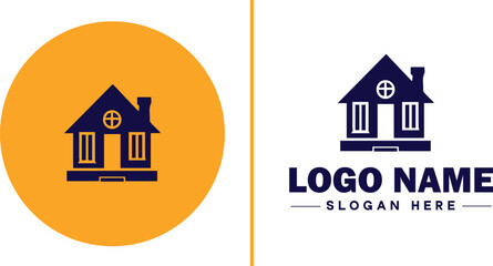 Building Materials icon Construction supplies Building supplies Construction materials flat logo sign symbol editable vecto