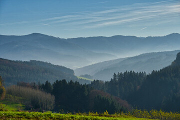 Landschaft bei Biederbach im Schwarzwald