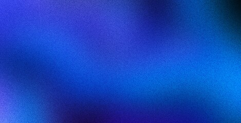 Blue Gradient background colors with noise effect Grain Wallpaper Grainy noisy textured blurry texture abstract Digital noise gradient. Nostalgia, vintage 70s, 80s style. Abstract lo-fi background.