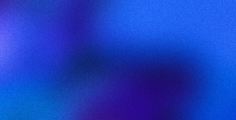 Blue Gradient background colors with noise effect Grain Wallpaper Grainy noisy textured blurry texture abstract Digital noise gradient. Nostalgia, vintage 70s, 80s style. Abstract lo-fi background.