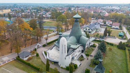 Holy Trinity Orthodox Parish Church in Hajn&oacute;wka, Podlaskie Voivodeship, Poland