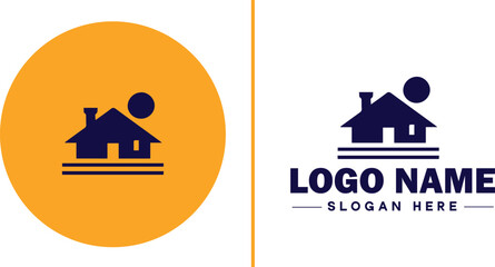 Building Materials icon Construction supplies Building supplies Construction materials flat logo sign symbol editable vecto