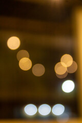 Bokeh Twinkling Lights Natural Photography with Blur Defocused Effect