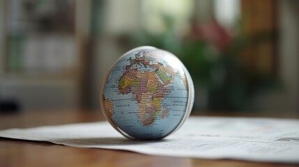 Globe on a Table