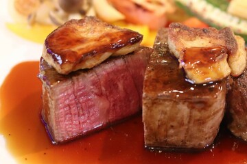 ヒレ＆フォアグラ　ロッシーニ風