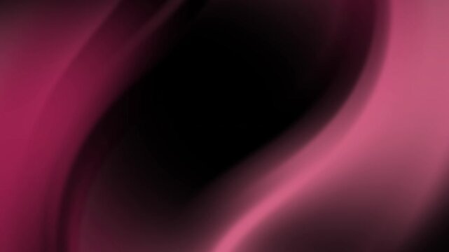 Dark Abstract Movement, Pink Light Trails, Mysterious Flow Pattern, Black Background