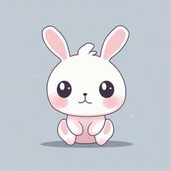 白いうさぎちゃん