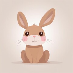 茶色いうさぎ