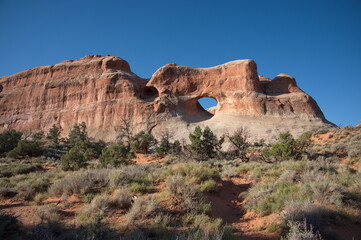 Fototapeta premium Scenic landscape in Arches National Park
