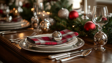 Festive New Year&rsquo;s Table