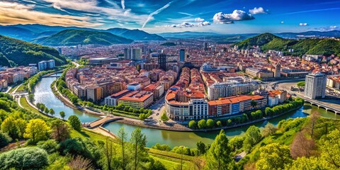 Stunning Aerial View From Mount