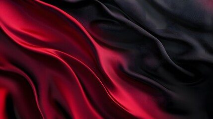 Obraz premium red and black silk background
