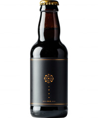 Dark Stout Beer Bottle