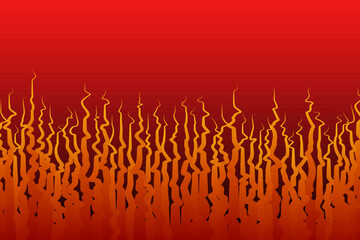 Abstract fire flame pattern design for background and wallpaper