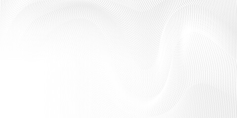 Dot white gray wave light technology texture background. Abstract big data digital concept. 3d rendering.