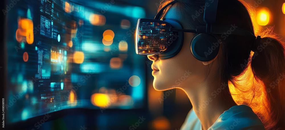 Poster virtual language learning with ai feedback in immersive environments