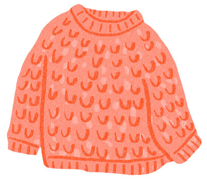 Winter Fall Red Sweater Clothes for cold weather season