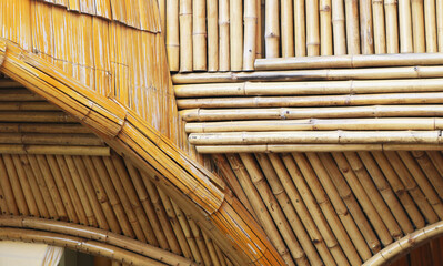 Bamboo structure joints and joinery techniques.