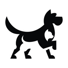 dog and cat silhouette design 