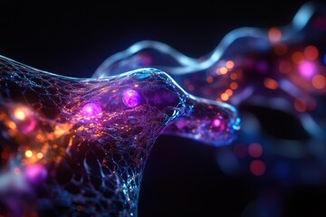 Exploring the unseen: Invisible tissues interacting in a dynamic biological landscape.