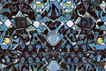 Marble . Oil painting. Pattern for covers, for printing on wall decorations, leaflets.