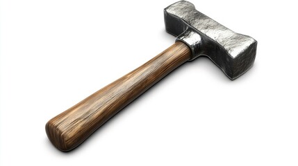 Sledgehammer with Wooden Handle