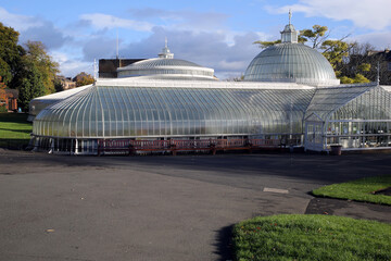 Obraz premium Inside views of Glasgow Botanic gardens - City of Glasgow - Scotland - UK