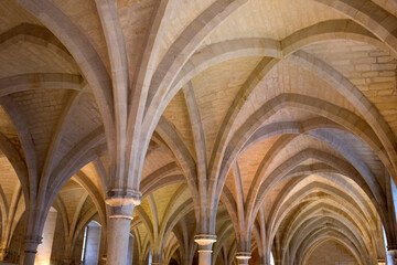 Naklejka premium College des Bernardins - Thirteenth century Cistercian building - Latin quarter - Rue de Poissy - Fifth arrondissement - Paris - France