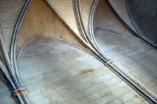 College des Bernardins - Thirteenth century Cistercian building - Latin quarter - Rue de Poissy - Fifth arrondissement - Paris - France