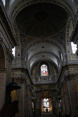 Obraz premium Saint-Paul Saint-Louis Church - Marais quarter - Fourth arrondissement - Paris - France