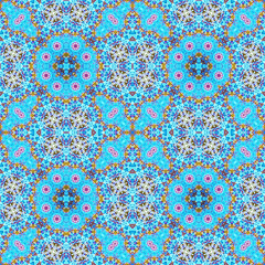 Seamless square carpet pattern. The texture is abstract. The background is abstract endless