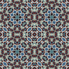 Seamless square carpet pattern. The texture is abstract. The background is abstract endless