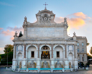 Fontana dell'Acqua Paola in Rome