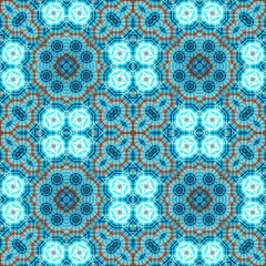 Seamless square carpet pattern. The texture is abstract. The background is abstract endless