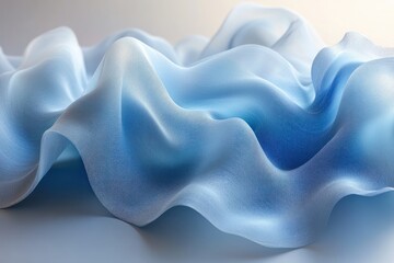 Obraz premium Abstract Blue Fabric Texture