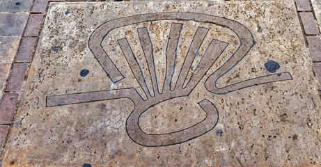 Logrono, Spain, Europe, September 2024, Iglesia de Santiago el Real 
