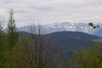 Wedrujac po gorach.