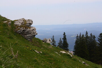 Wedrujac po gorach.