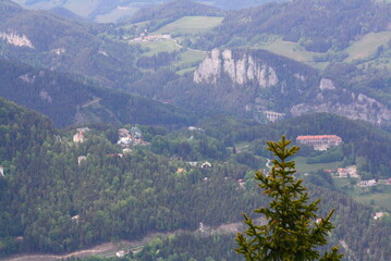 Wedrujac po gorach.