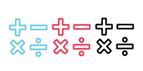 Obraz premium Uiux vectors icon set