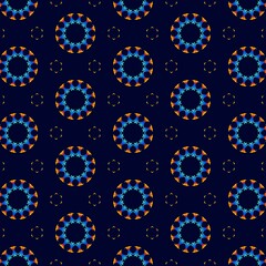seamless pattern with circles.pattern, seamless, wallpaper, vector, flower
