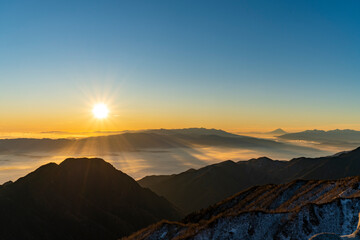 雲海の日の出