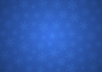 雪の結晶柄の背景素材