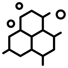 Molecule Vector Icon