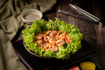 TRADITIONAL KOREA RESTAURANT FOOD 