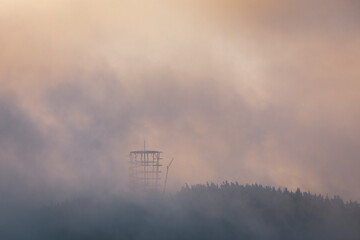 Nowa wieża na Dzikowcu © Katarzyna