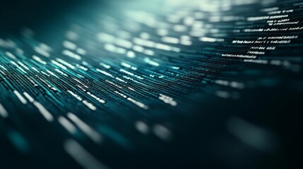 Abstract Data Visualization on Soft Shadows Background