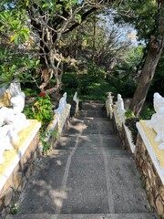 寺院の階段、ブンタウ