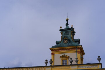 Old historical building facade