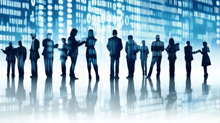 Collaborative Team Analyzing Stock Market Data